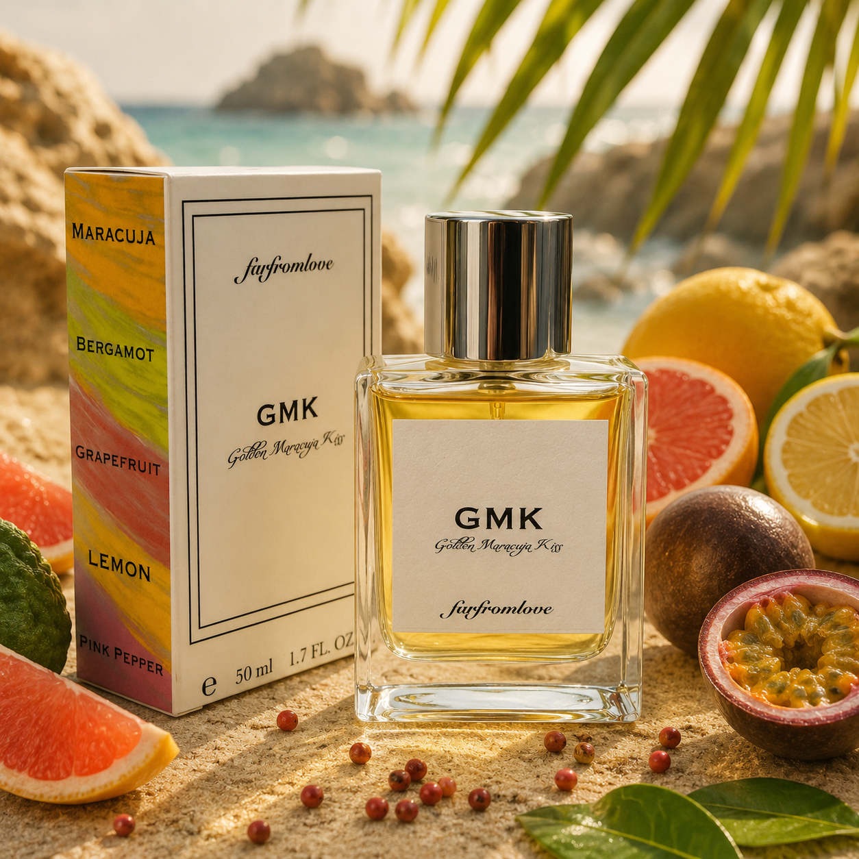 GMK (Golden Maracuja Kiss) – Extrait de Parfum